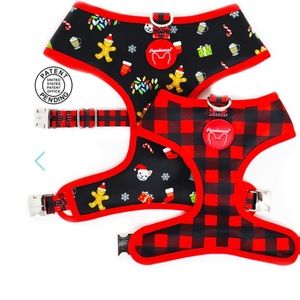 Adorable Reversible ❤️🖤 Dog 🐶 Harness